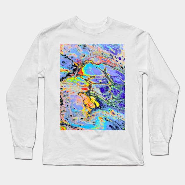 Bang Pop 382 Long Sleeve T-Shirt by Chromasolstice